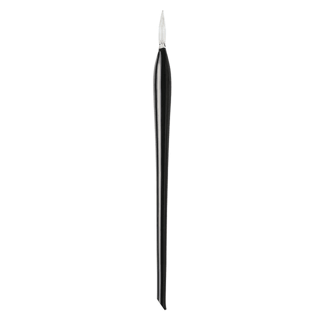 "PLUMES DE VERRE" Bolígrafo de cristal - Negro