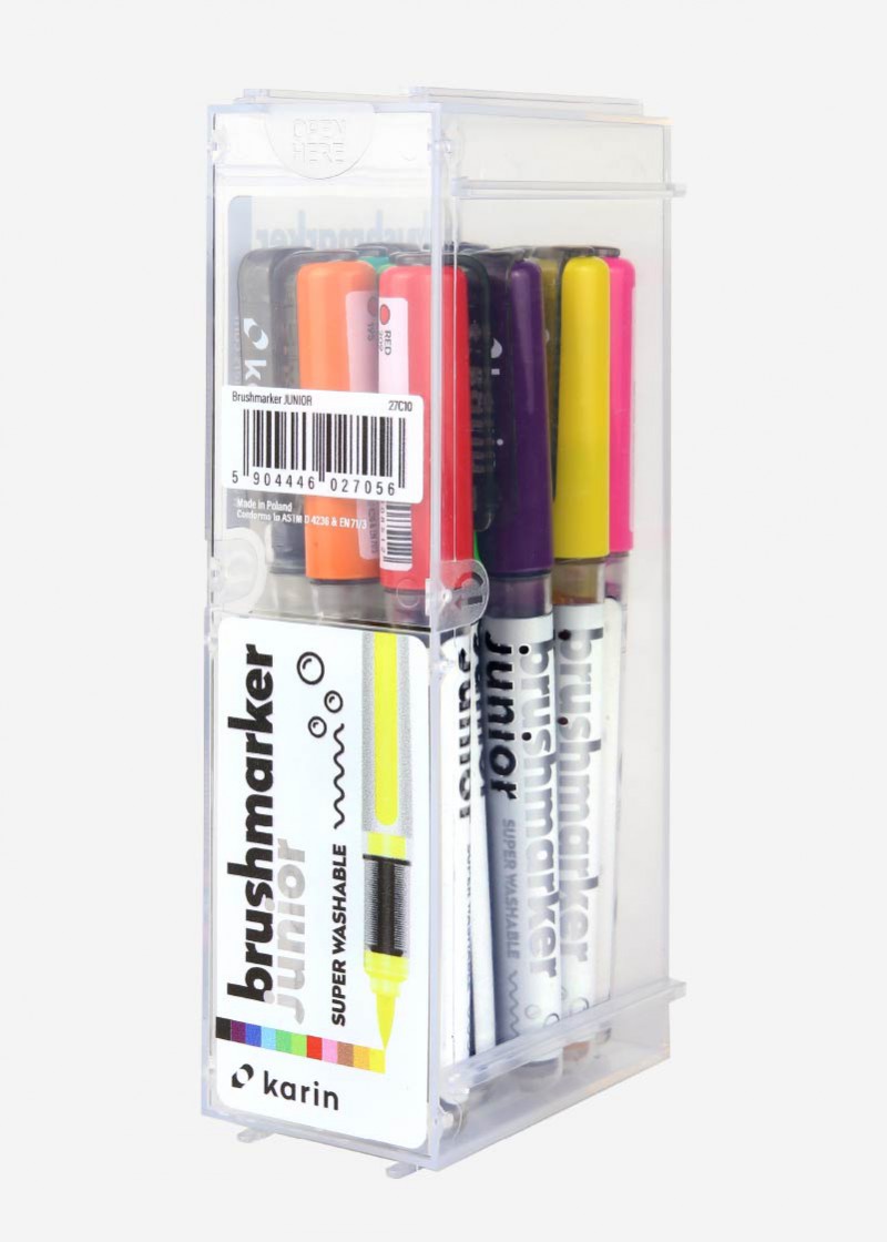 Brushmarker Junior | 11 Colours + Blender