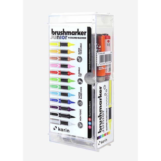 Brushmarker Junior | 11 Colours + Blender