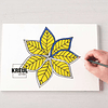 Papel de copia KREUL blanco y amarillo (21 x 30 cm)