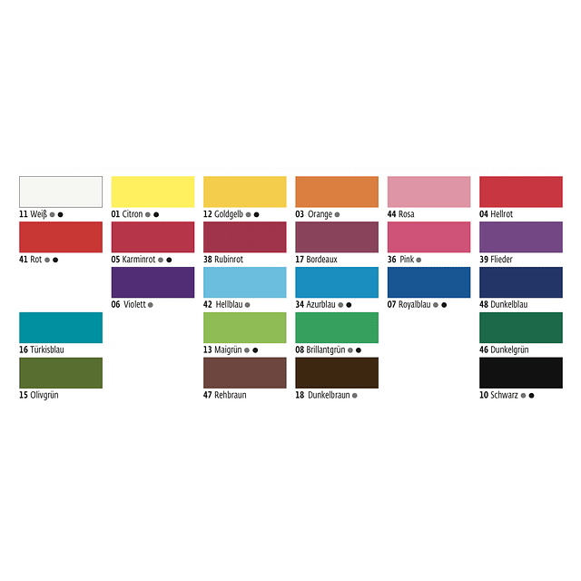 Pintura para textil claros - 250 ml (Colores)