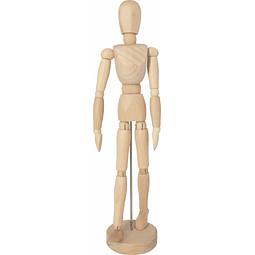 Figurini Pinoli Maniquíes de madera unisex (2 tamaños)