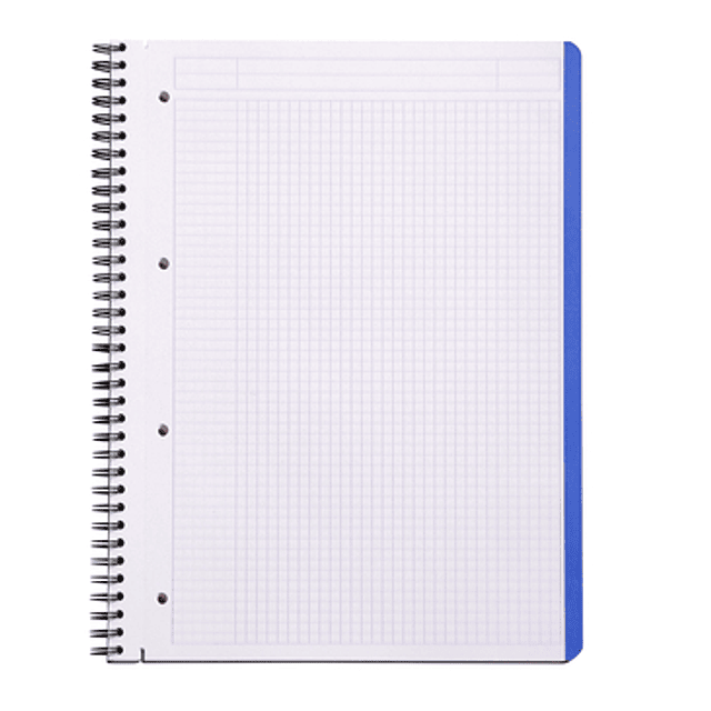 Cuaderno con hojas de colores A4 + Líneas 