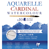 Clairefontaine Cardinal Acuarela, 50x65cm, 300g (5 hojas)
