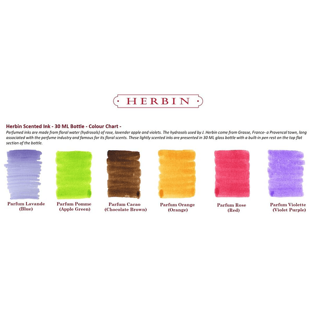 Tintas perfumadas - 30ml (Colores)