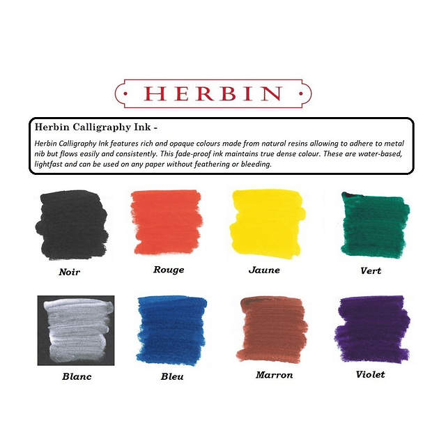 Tinta Caligráfica 15ml - (Colores)