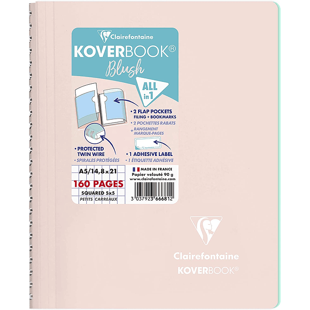 Koverbook BLUSH A4 ( Colores aleatorios ) 
