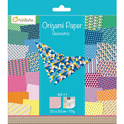 Pack Origami - Geometric - 20 x 20 cm