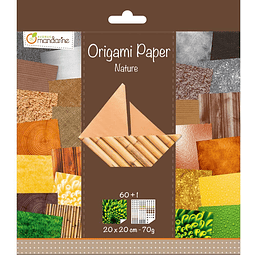 Pack Origami - Nature - 20 x 20 cm