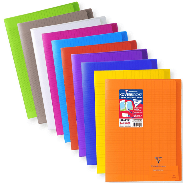 Clairefontaine Koverbook A4 ( Colores Aleatorios )