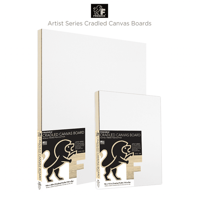 CRADLED CANVAS BOARDS