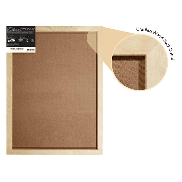 CRADLED CANVAS BOARDS