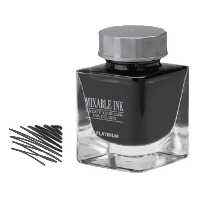 Tinta de botella "Mixable Ink" 20 ml - Smoke Black