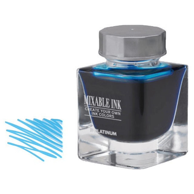 Tinta de botella "Mixable Ink" 20 ml - Aqua Blue