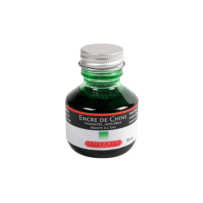 Tinta China 50ml verde 1