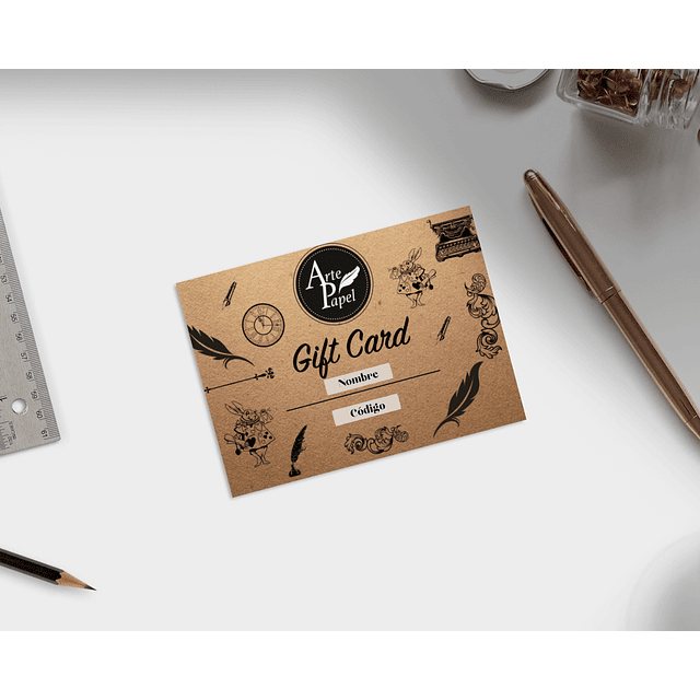 Gift Cards Arte Papel