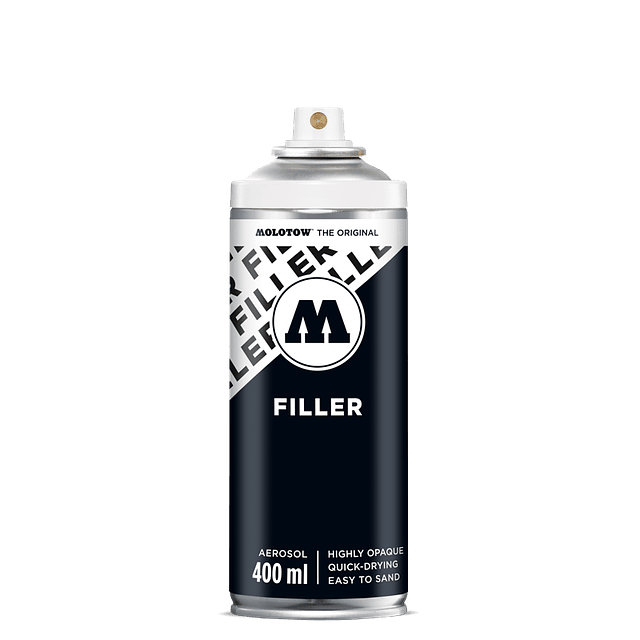 Spray UFA Filler 400ml #423 blanco