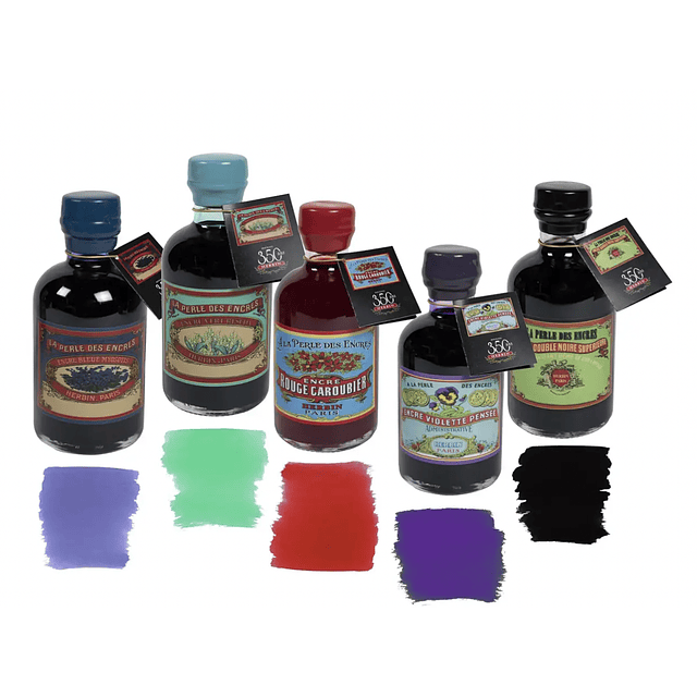 Botella de tinta J. Herbin 350 Años 100 ml - (Colores) 