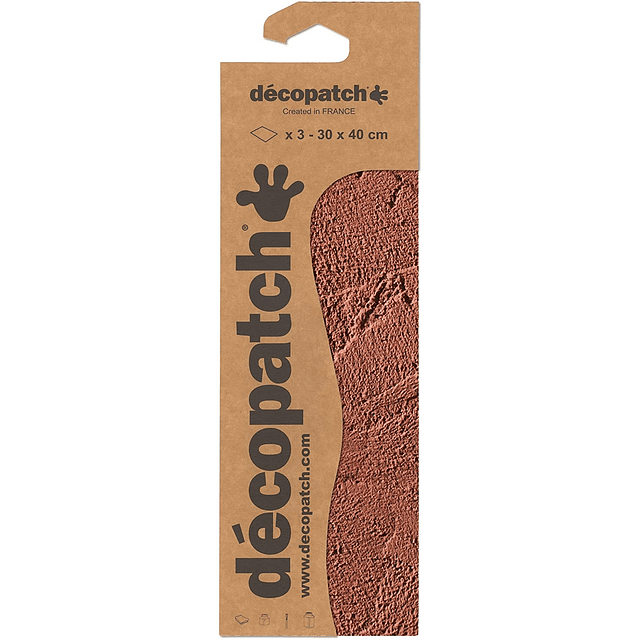 Décopatch Multi-Colour / 3 hojas 30 x 40 cm ( colores )