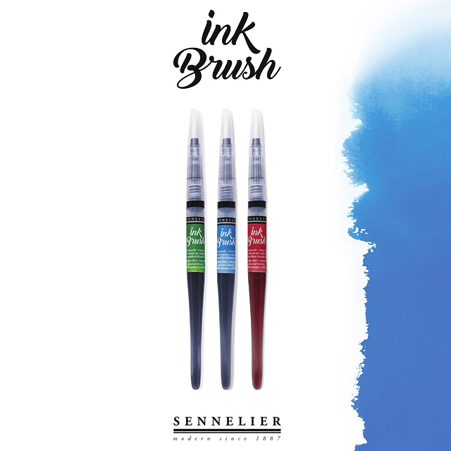 SENNELIER – pinceles con depósito de tinta SENNELIER Inkbrush - colores 