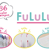 FULULU - Rotuladores de punta doble - 36 opciones de colores 