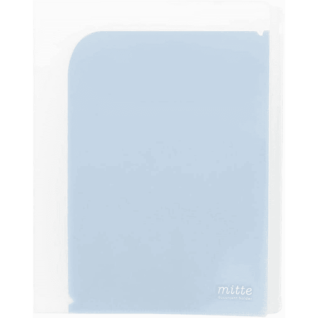 Mitte Carpeta transparente ( 4 opciones de color )