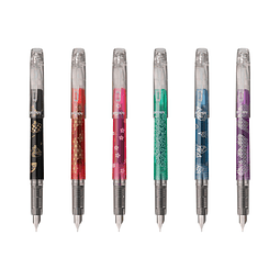 Platinum Preppy Wa Fountain Pen, 6 patrones *Edición Limitada
