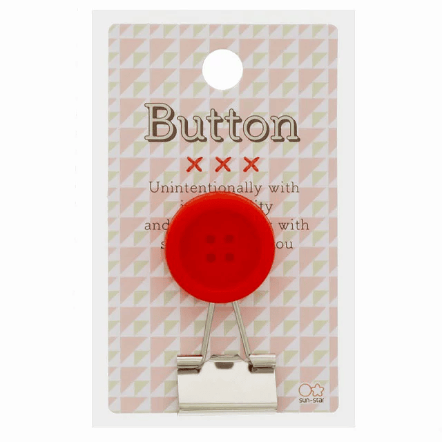Button Clip, Rojo