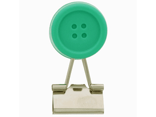 Button Clip, Verde