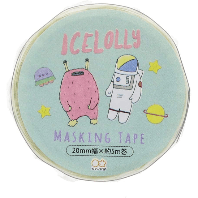 Masking Tape Icelolly, Alien