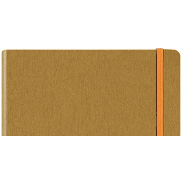 Cuaderno flexible A5 - Dorado