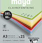 Bloc papel de dibujo Maya 25 hojas colores pastel, 185g - thumbnail 2