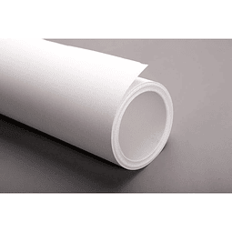 Papel de dibujo granulado, blanco - 0.75 m x 10 m (2 opciones)