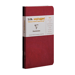 Age Bag - DUO set 2 stapled notebooks, Líneas