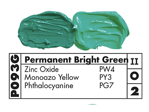 P093G - Permanent Bright Green