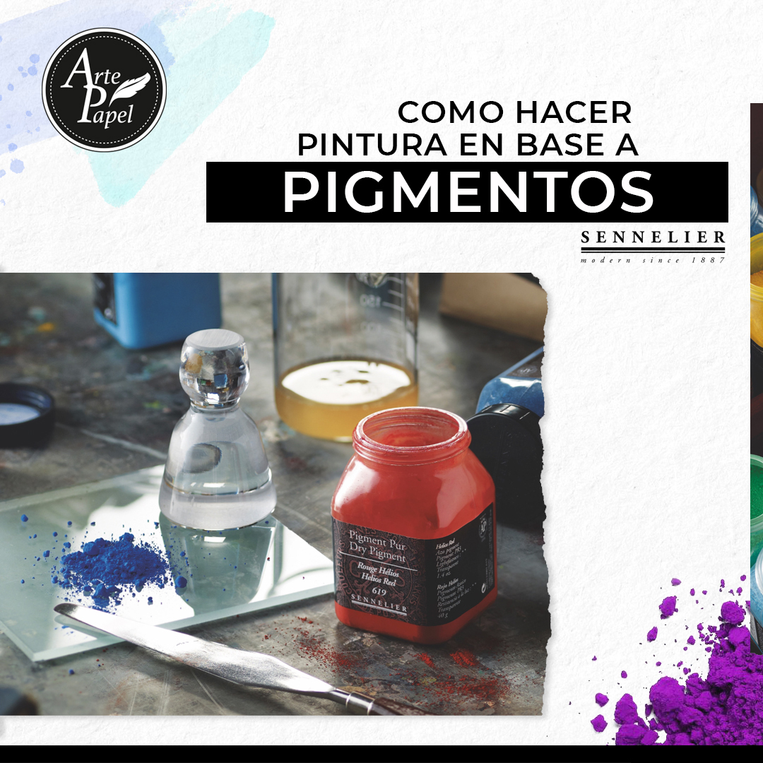  Cómo hacer pintura en base a pigmentos