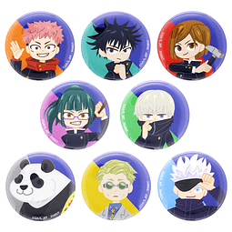 Juego de 8 insignias  Jujutsu Kaisen