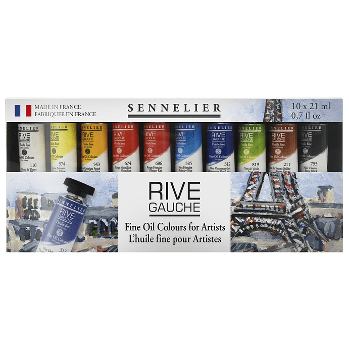 Set de 10 óleos Rive Gauche - 21ml 1