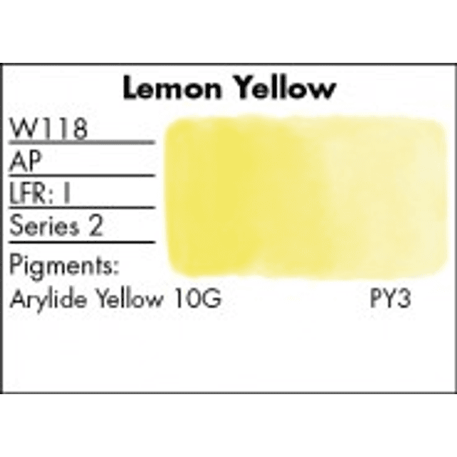 W118 - Lemon Yellow