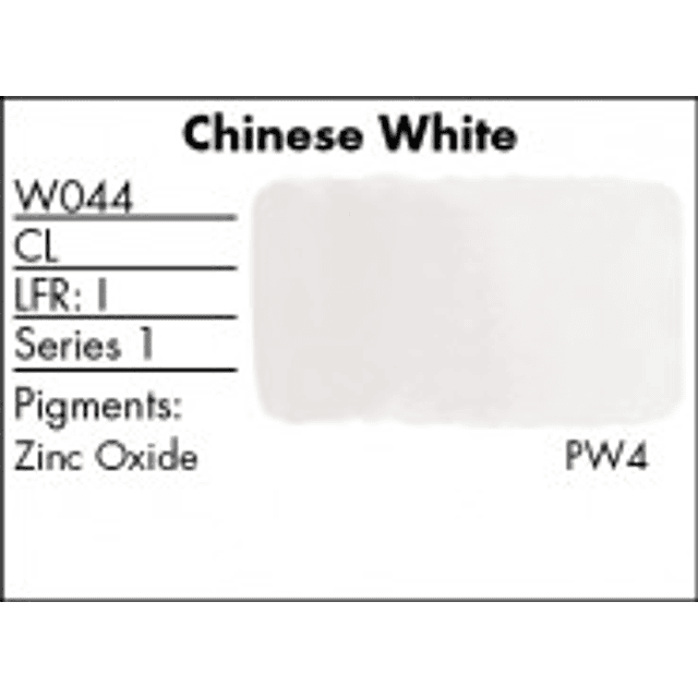 W044 - Chinese White