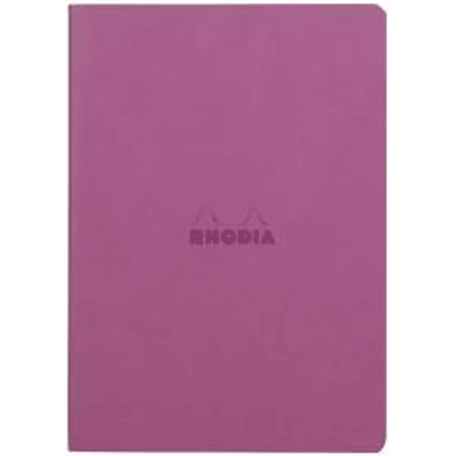 Rhodia Sewn Spine Rhodiarama A5 color Lila, Líneas
