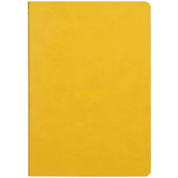 Rhodia Sewn Spine Rhodiarama A5 color Amarillo, Líneas