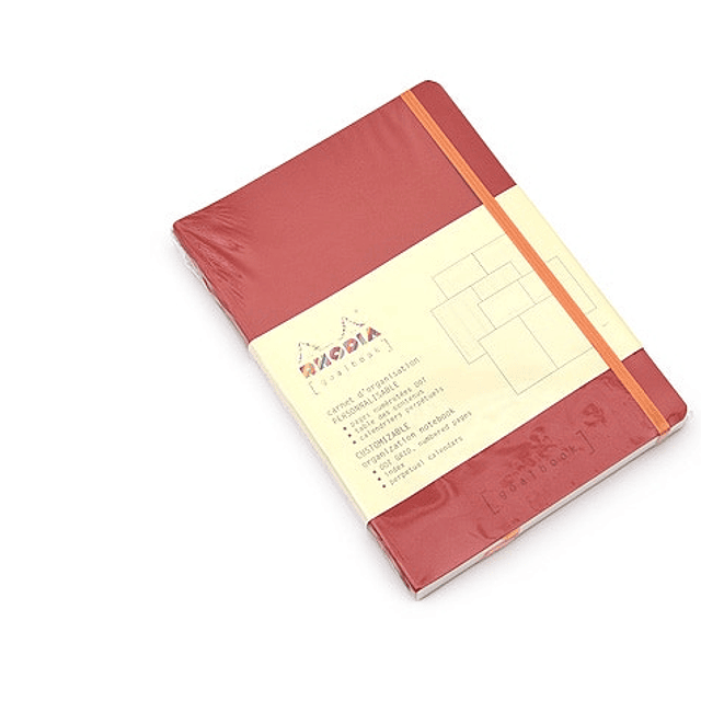 GoalBook Tapa Blanda - Color Amapola