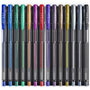 Bolígrafos de tinta de gel, metálicos - Juego de 14 piezas