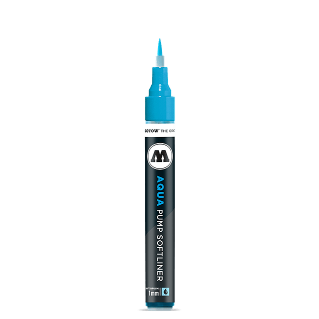 Brush Pen - Pump Softliner Aqua 1mm (Colores)