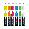 Set Marcadores Efecto Pizarra - Chalk marker 4-8mm Colores Neón-Set II 