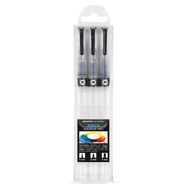 Pincel con deposito de agua - Aqua Squeeze Pen Easy Pack 