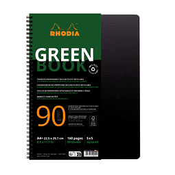 Cuaderno RHODIA Greenbook cuadriculado 90g ( 2 tamaños )