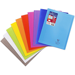 Koverbook Cuaderno Grapado, Cubierta Transparente - 24x32 cm 