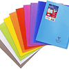 Koverbook Cuaderno Grapado, Cubierta Transparente - 24x32 cm 